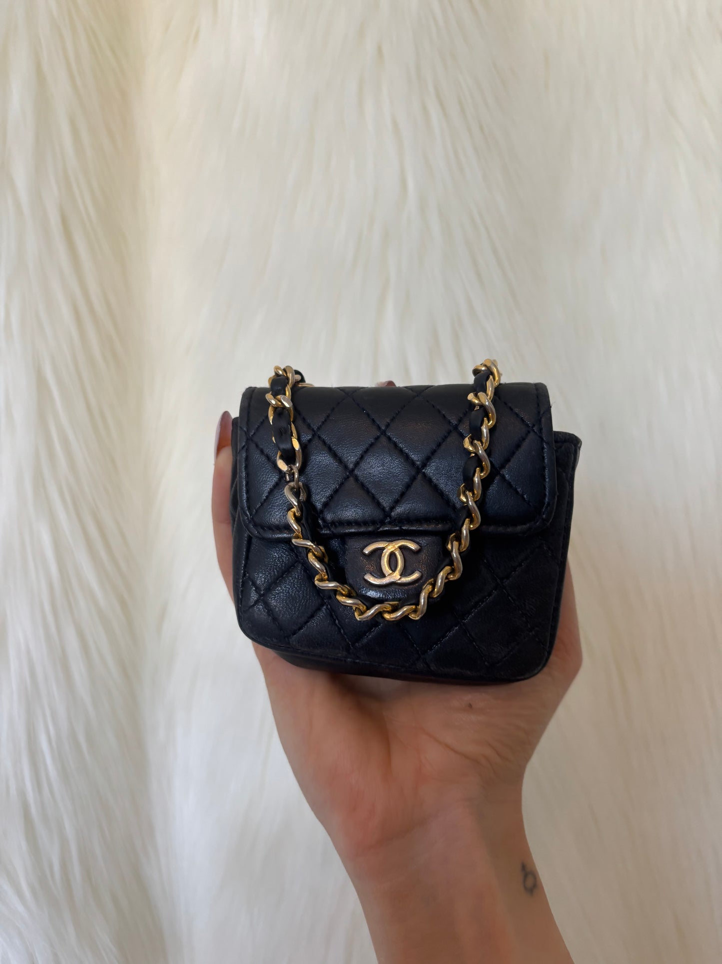 CHANEL MICRO CLASSIC FLAP TAS