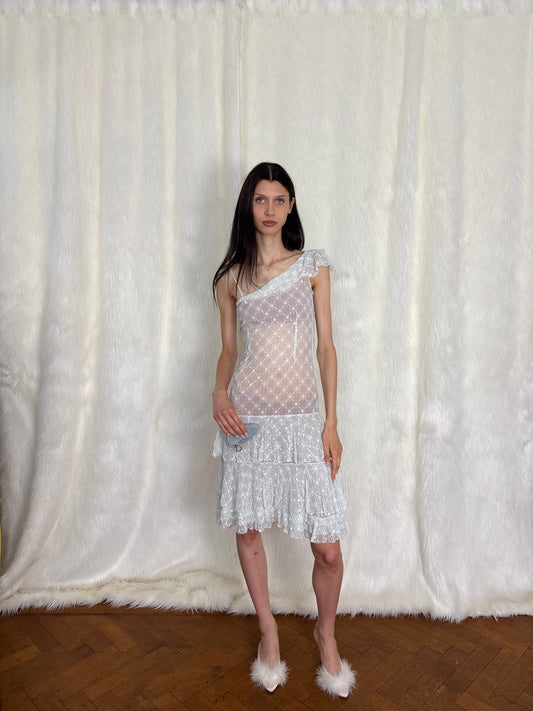 BALENCIAGA S/S2001 LACE DRESS