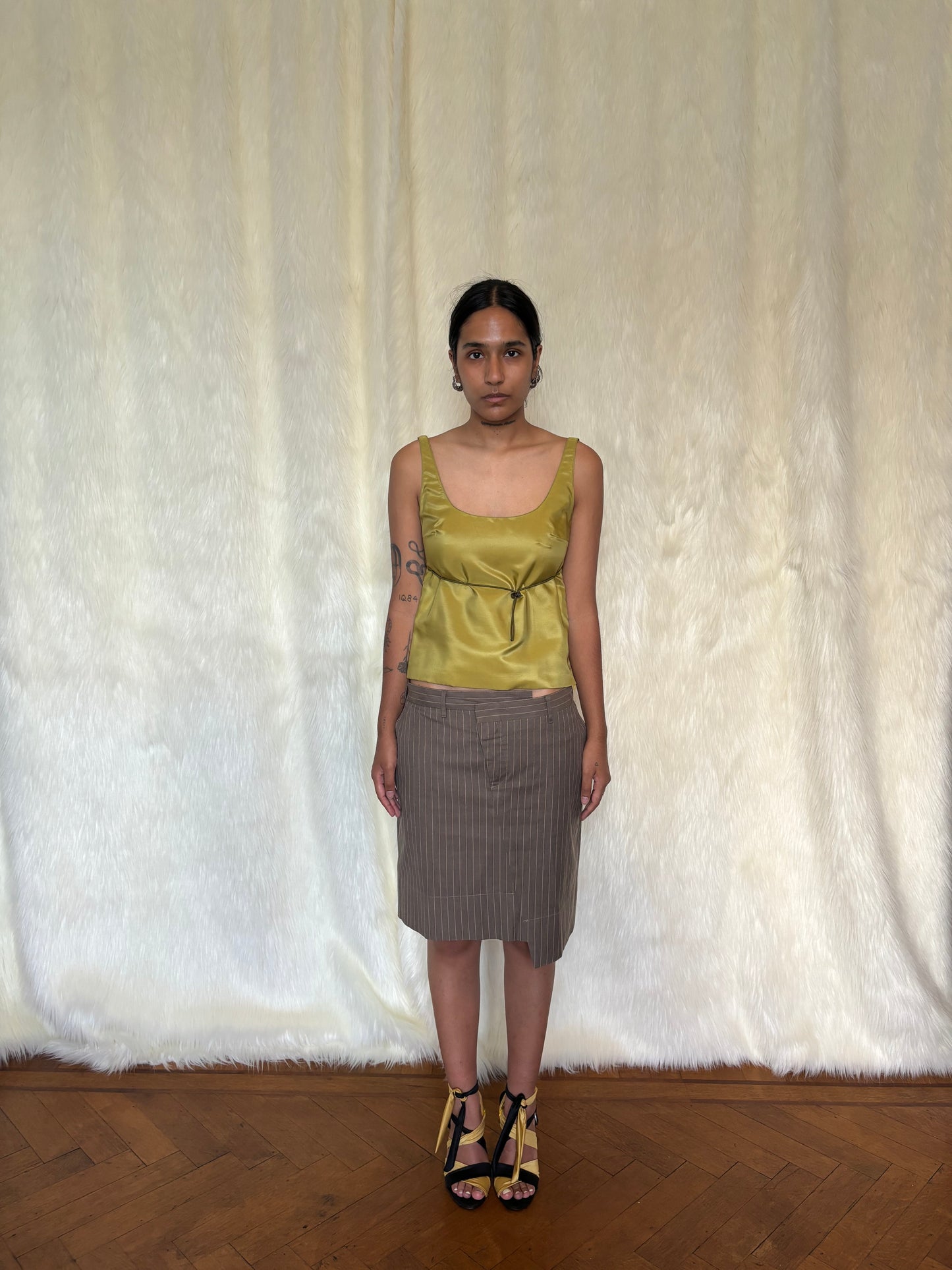 PAUL SMITH SS2003 ASYMMETRIC SKIRT