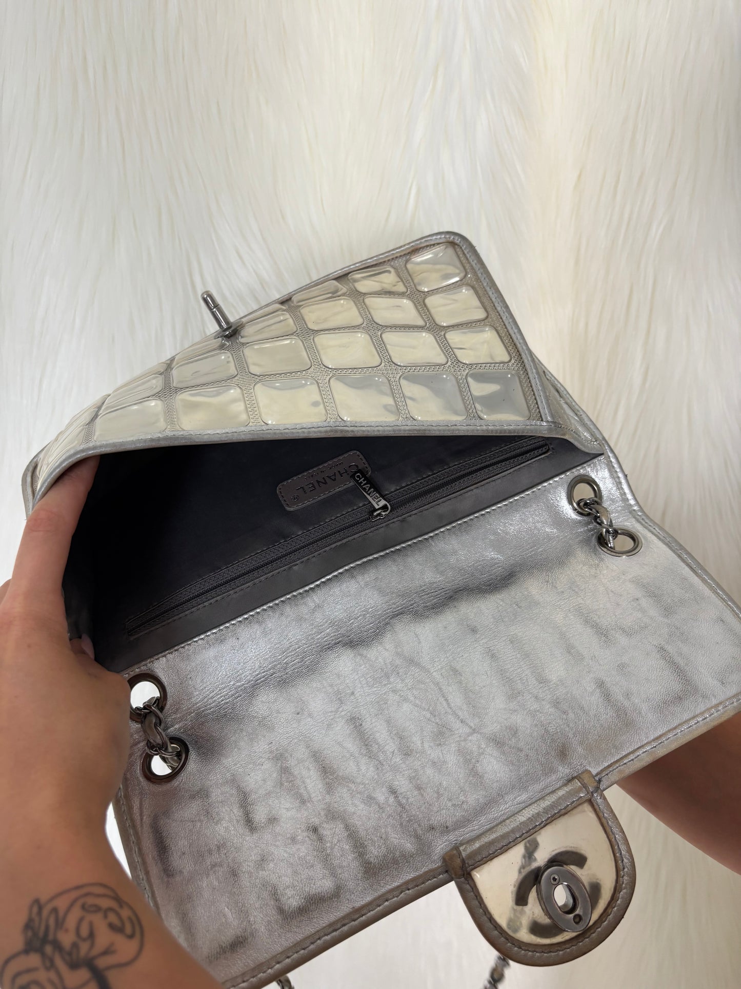 CHANEL ICE CUBE FLAP BAG
