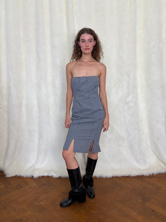 PRADA STRAPLESS DRESS