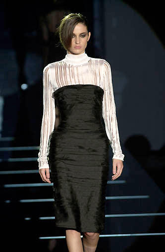 GUCCI S/S2001 RUFFLE DRESS