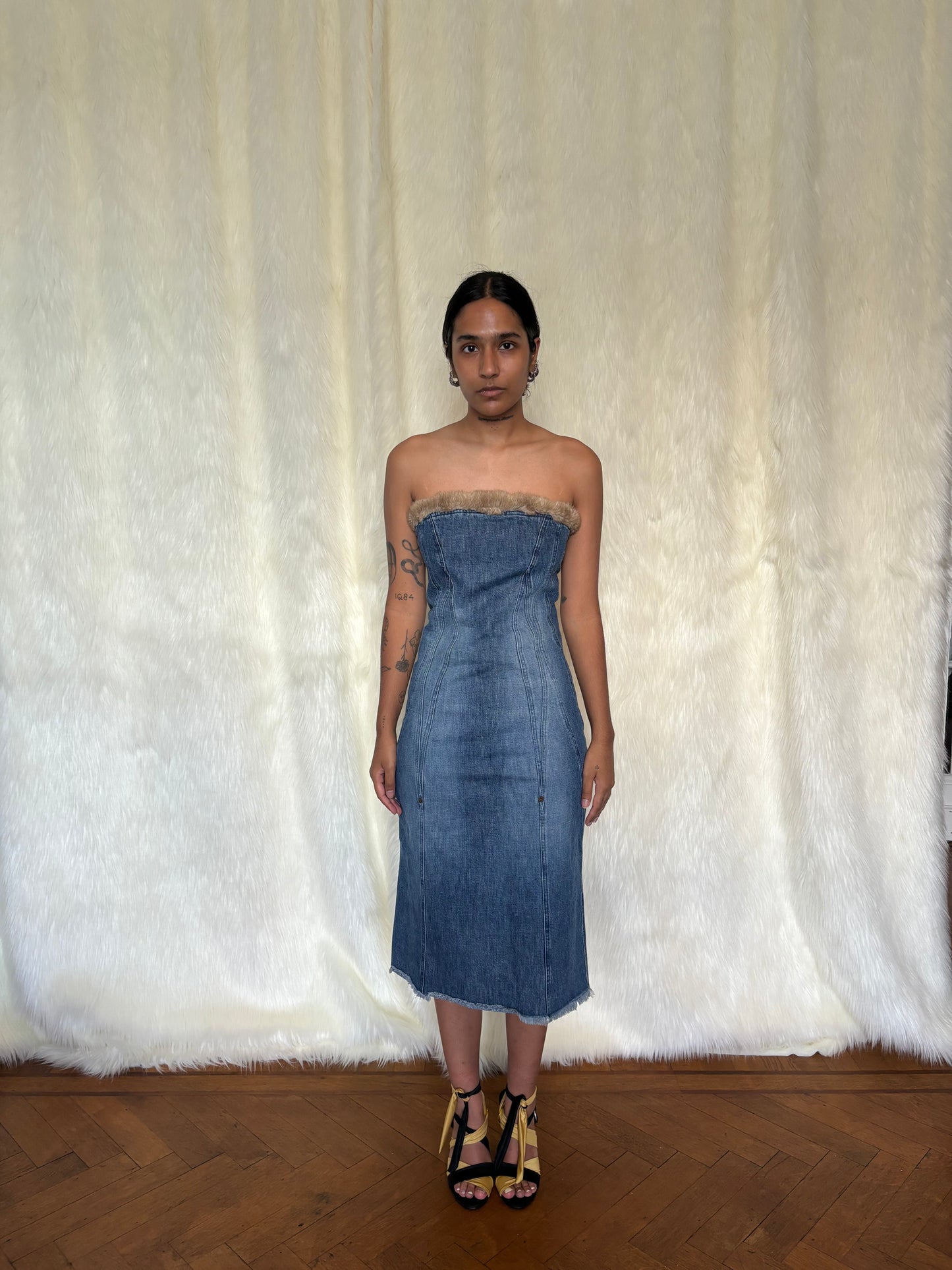 PAUL SMITH FW2001 DENIM DRESS