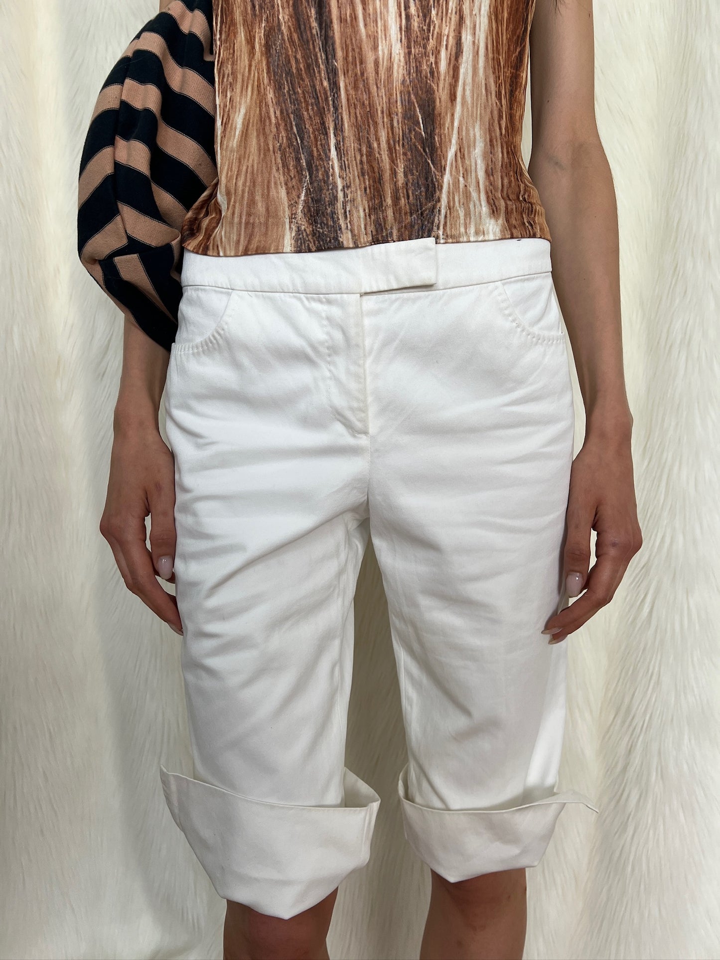 ALEXANDER MCQUEEN S/S2003 CAPRI SHORTS