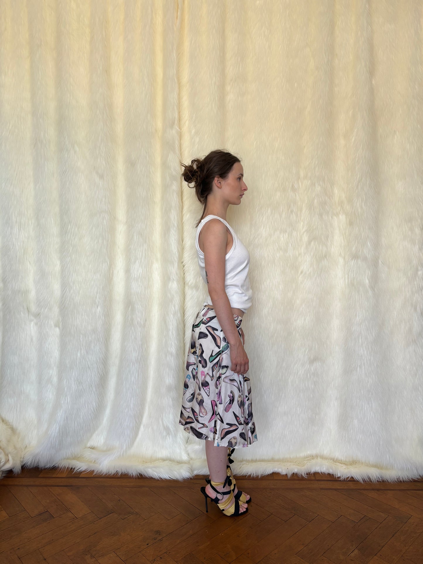 PAUL SMITH SILK SKIRT