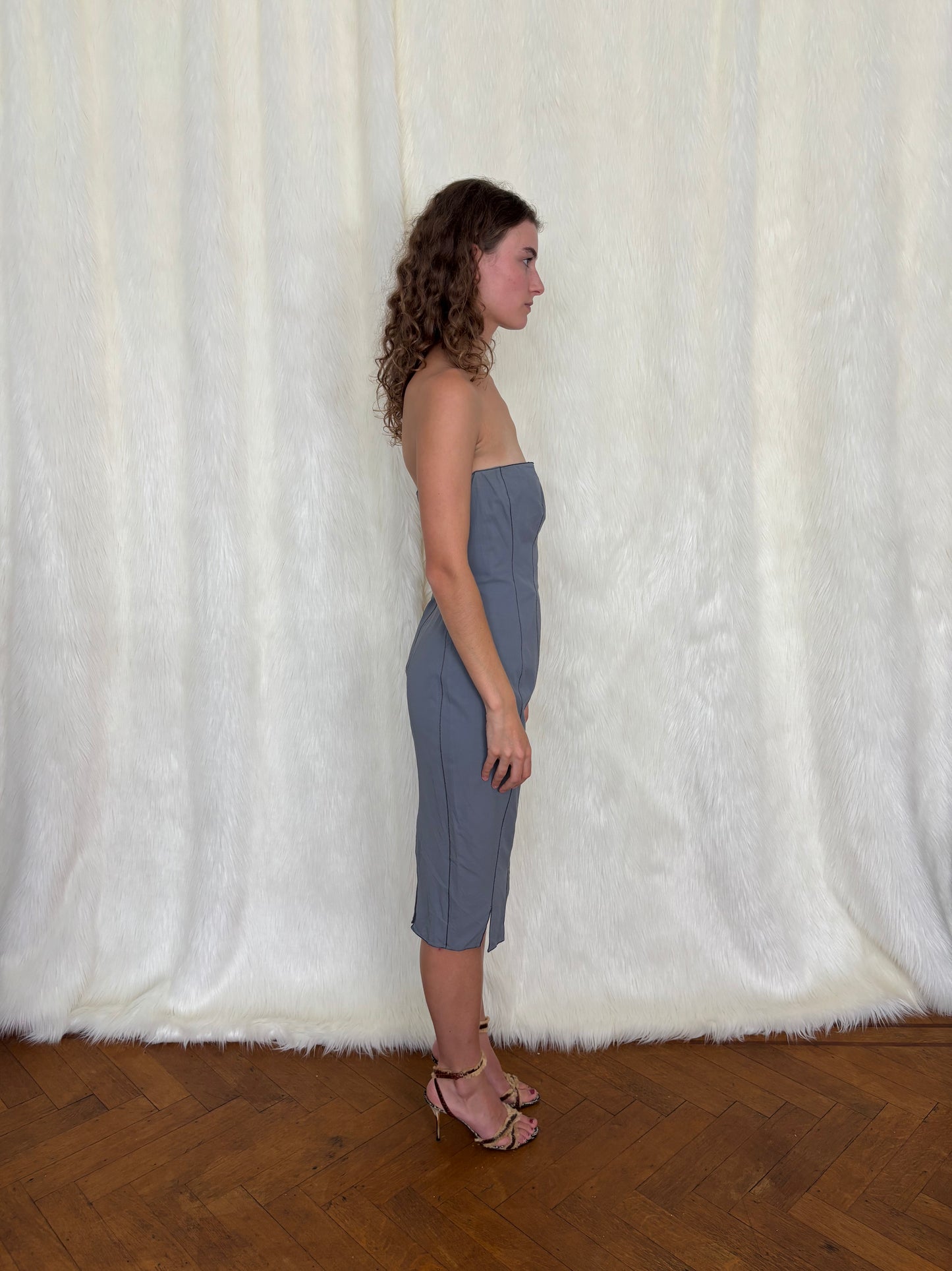 PRADA STRAPLESS DRESS