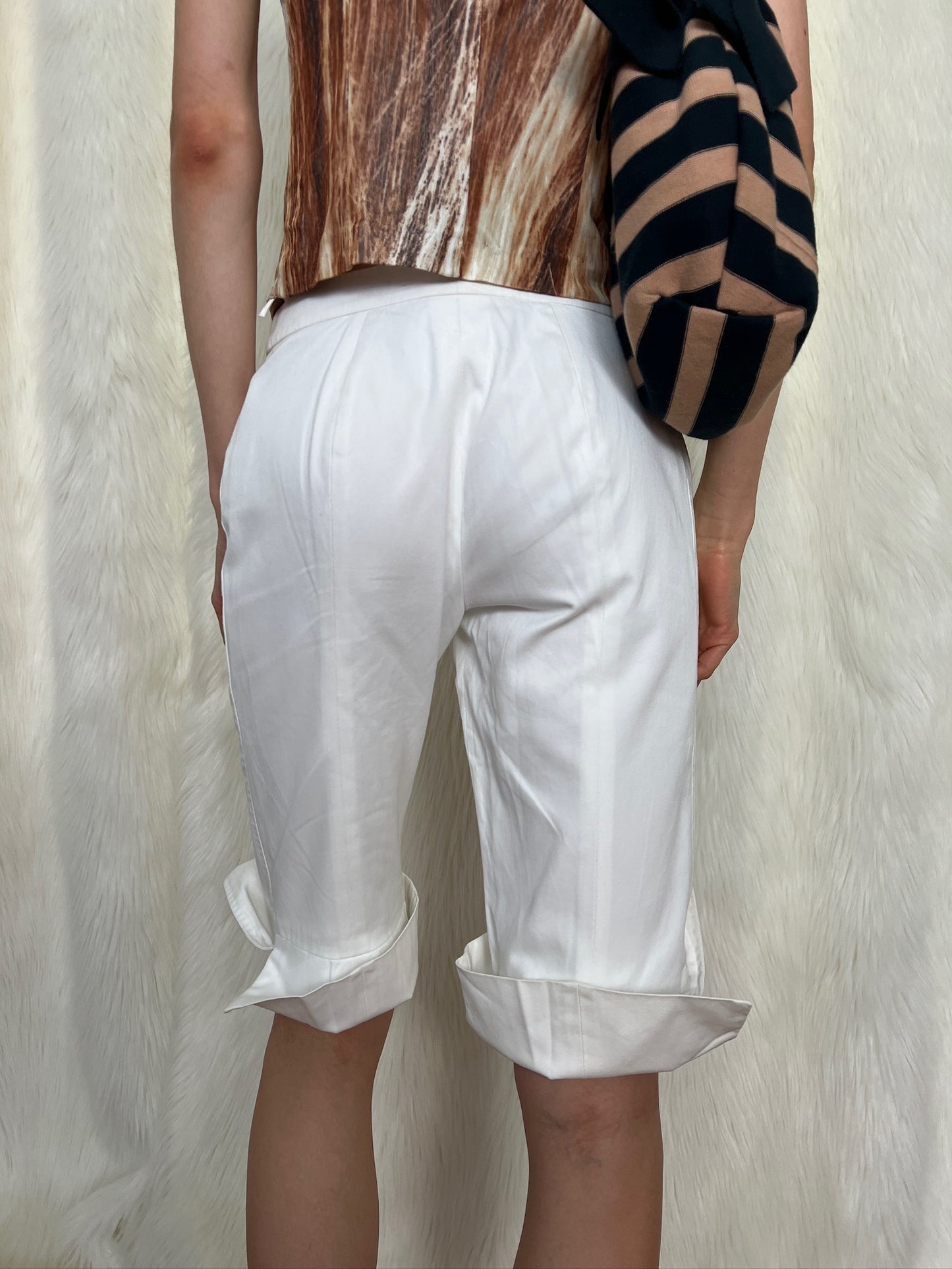 ALEXANDER MCQUEEN S/S2003 CAPRI SHORTS