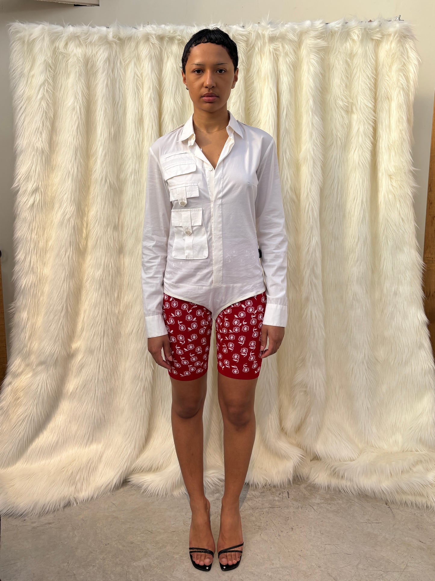 ALAïA S/S2003 biker shorts