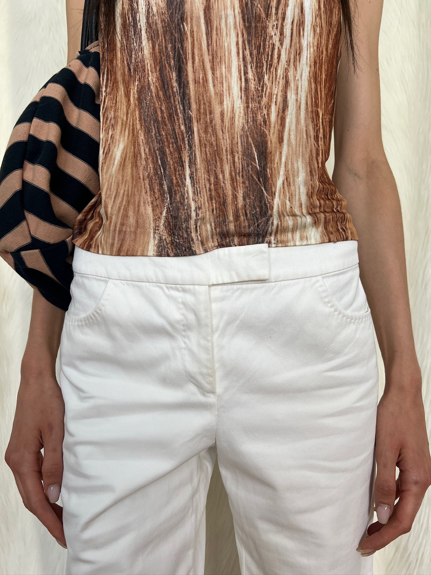 ALEXANDER MCQUEEN S/S2003 CAPRI SHORTS
