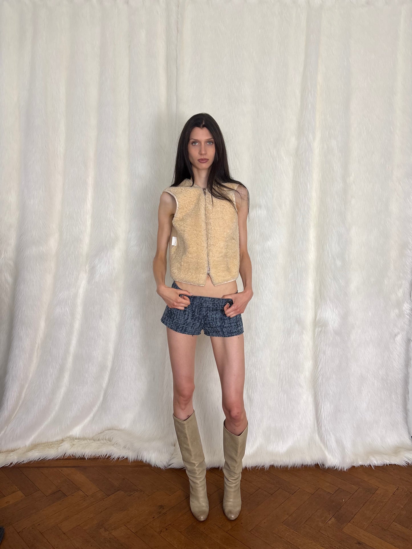 MAISON MARTIN MARGIELA F/W1999 SHEARLING VEST