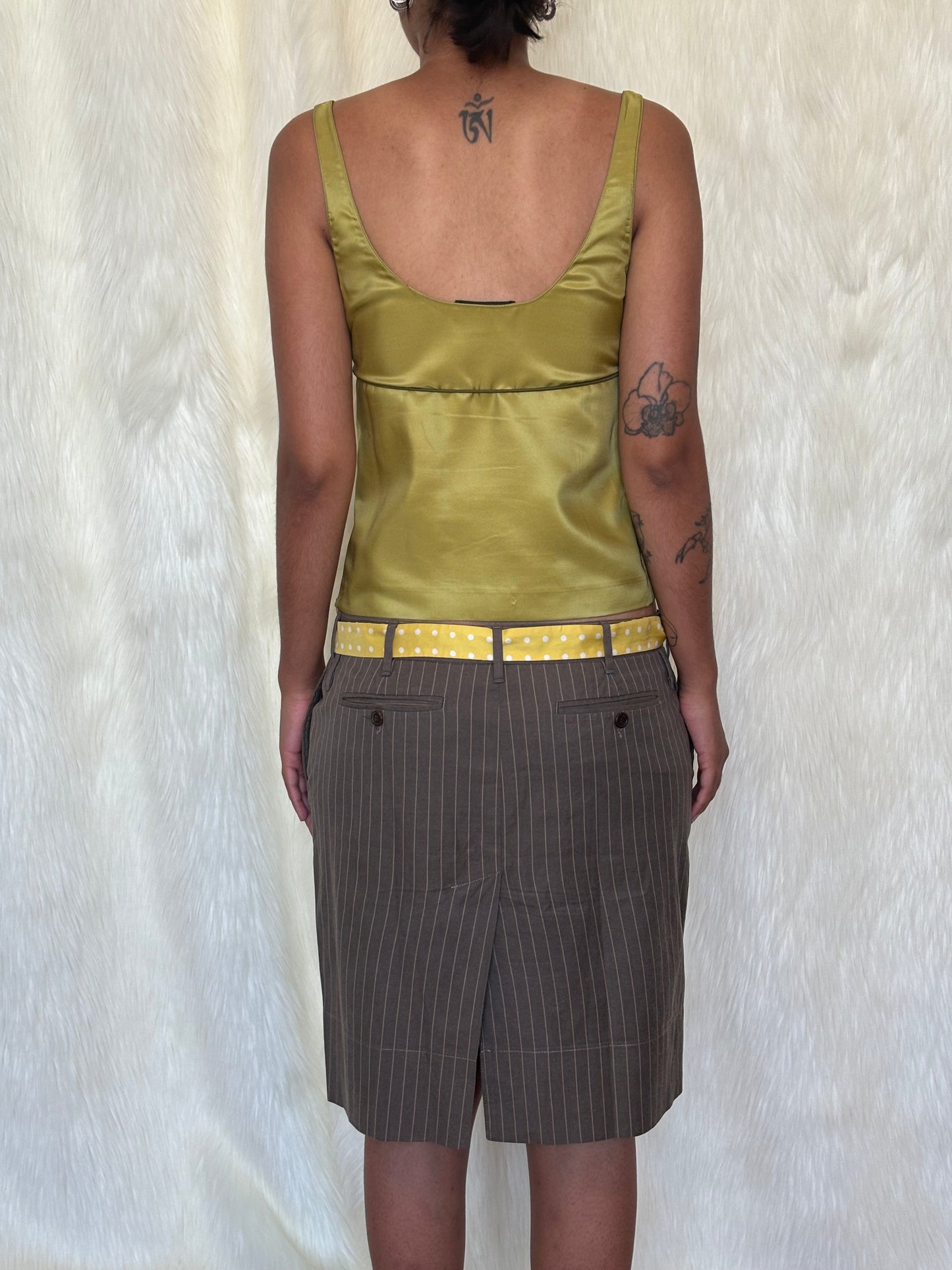 PAUL SMITH SS2003 ASYMMETRIC SKIRT