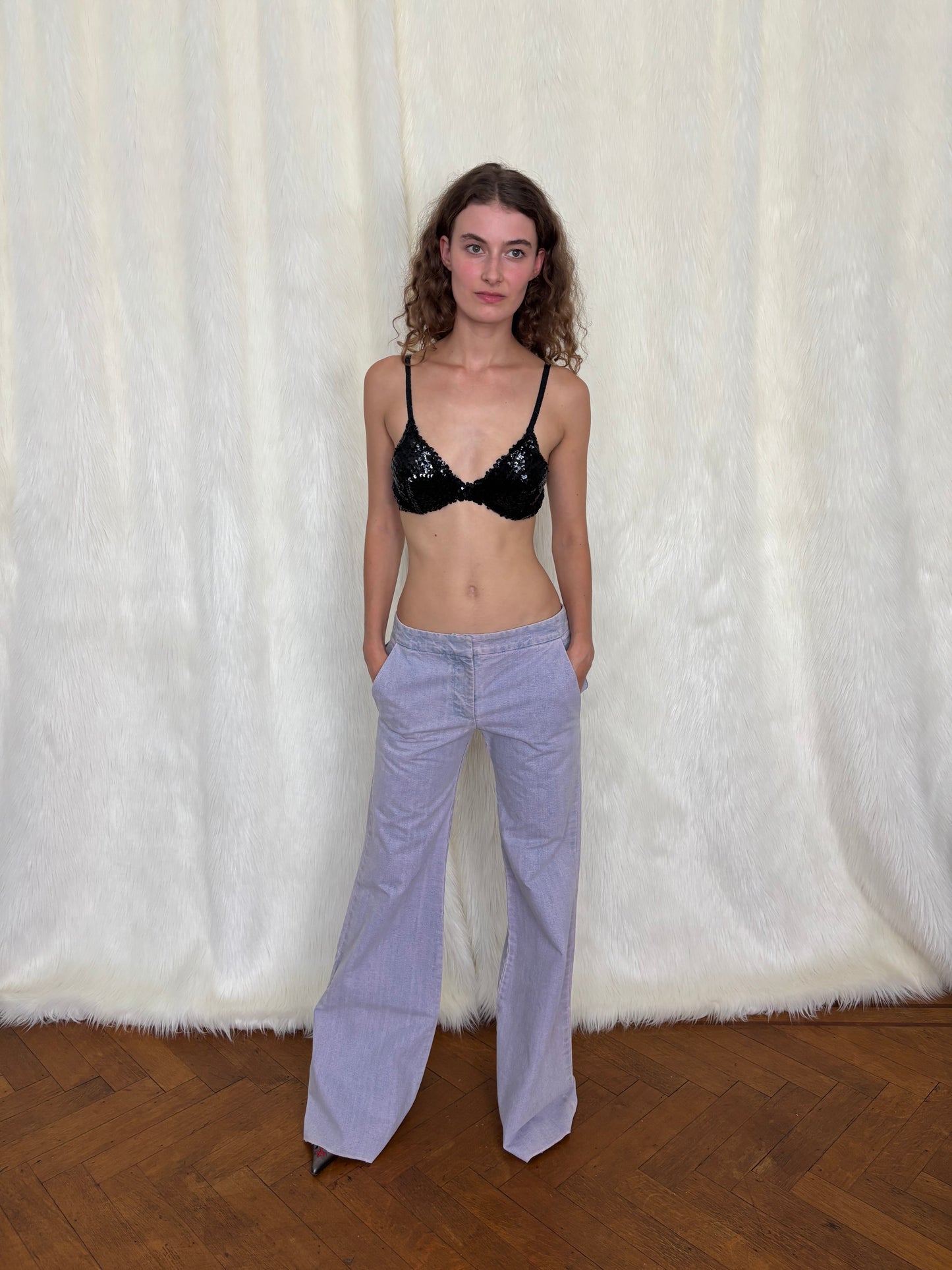CHLOÉ S/S2002 CUT OUT TROUSERS