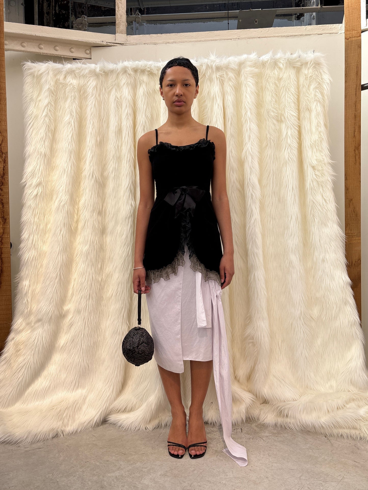 BALENCIAGA S/S2006 LACED TOP