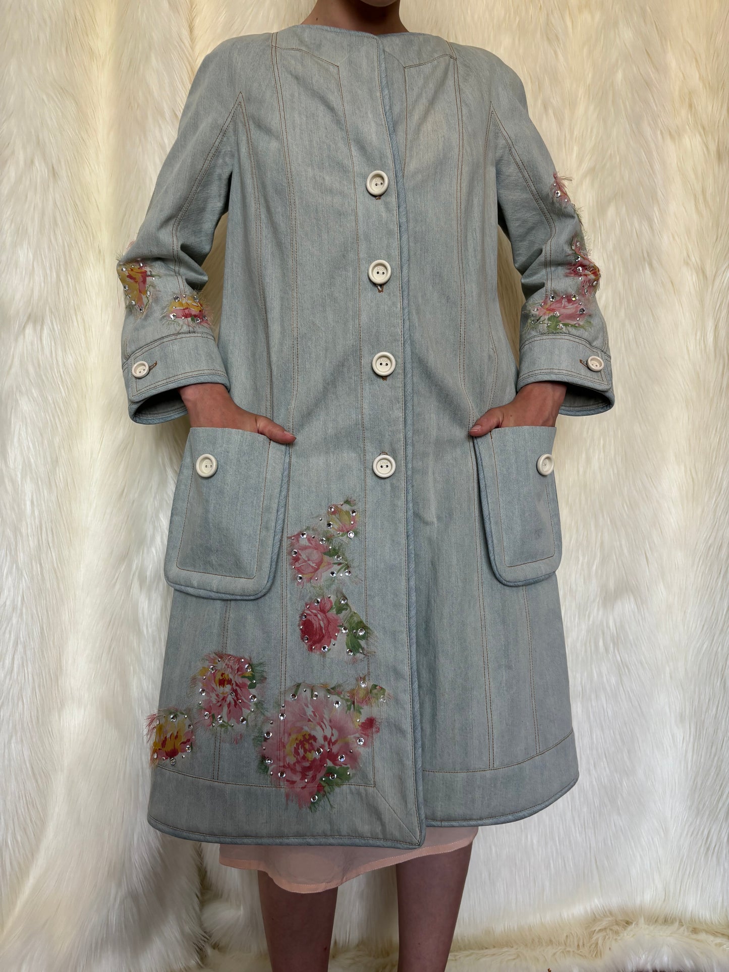 DIOR SS2005 DENIM COAT