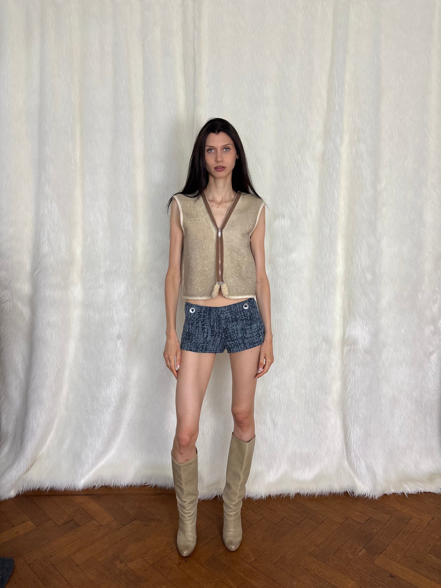 MAISON MARTIN MARGIELA F/W1999 SHEARLING VEST
