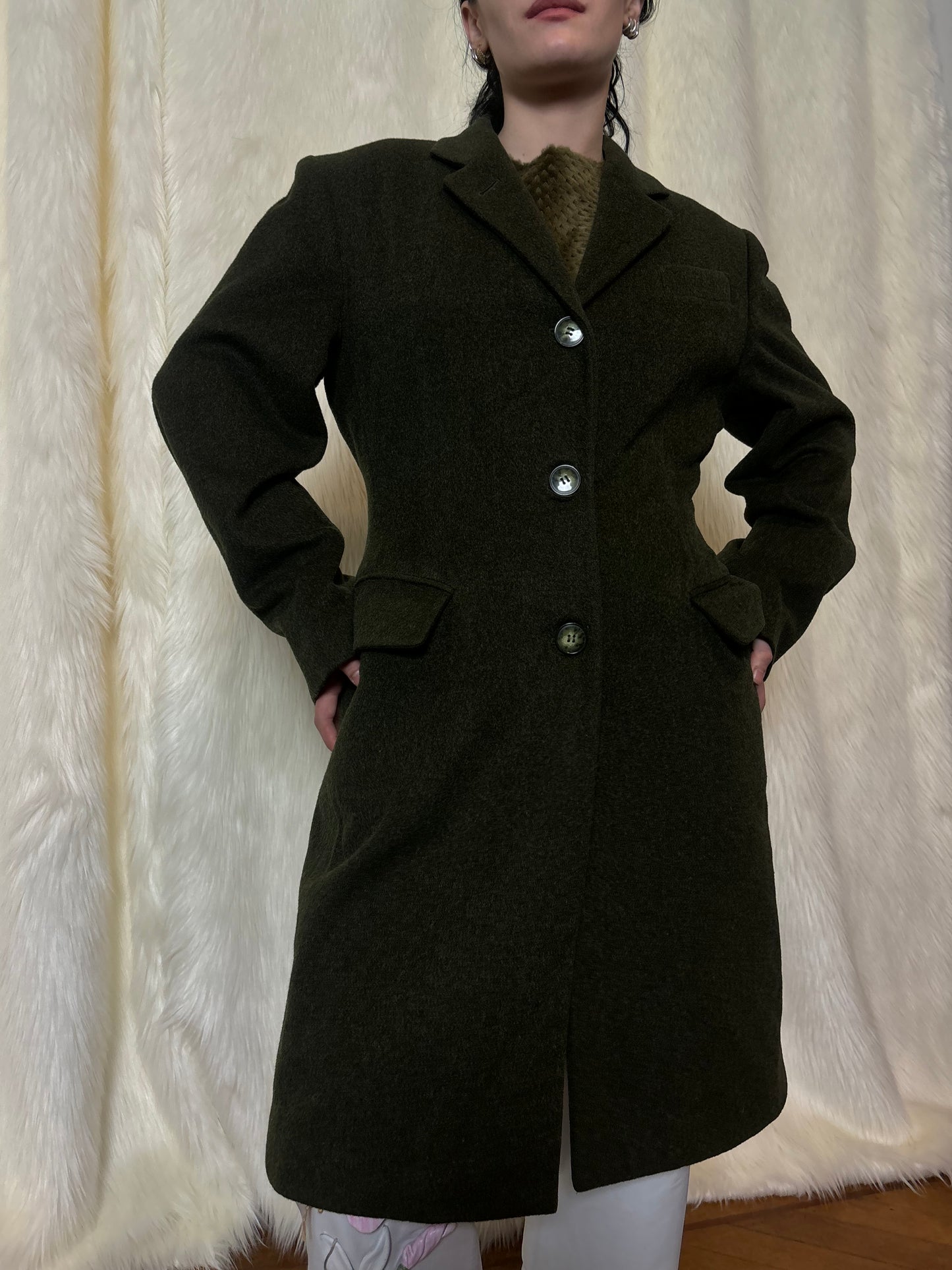 Jean Paul Gaultier wool coat