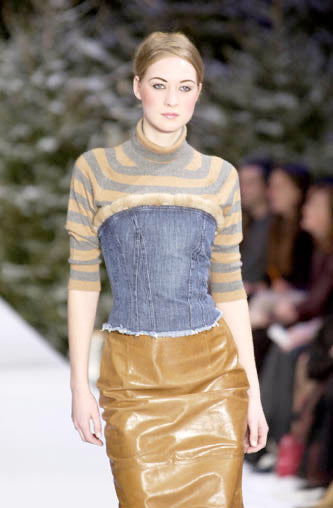 PAUL SMITH FW2001 DENIM DRESS