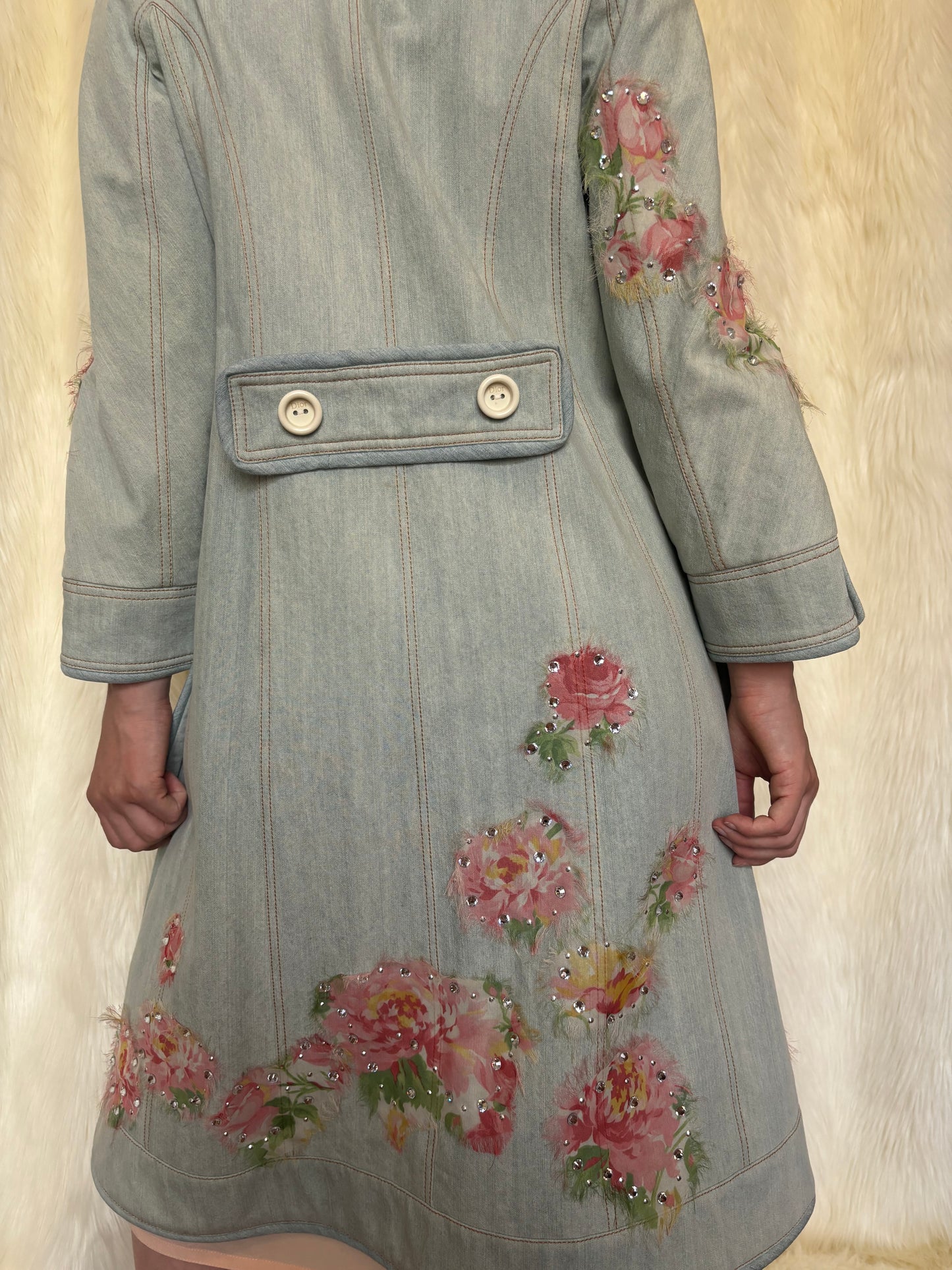 DIOR SS2005 DENIM COAT