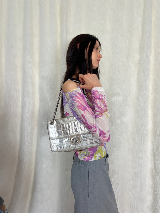 CHANEL ICE CUBE FLAP BAG