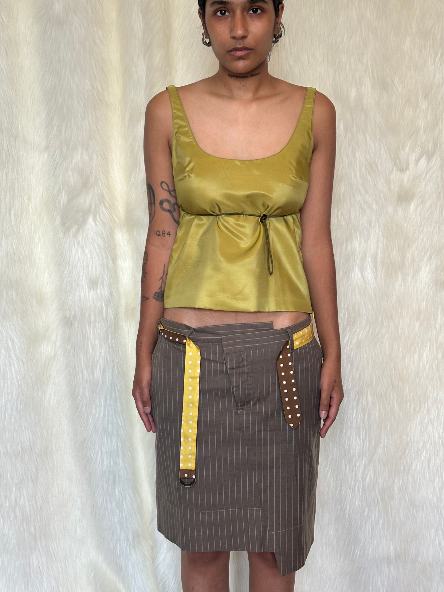 PAUL SMITH SS2003 ASYMMETRIC SKIRT