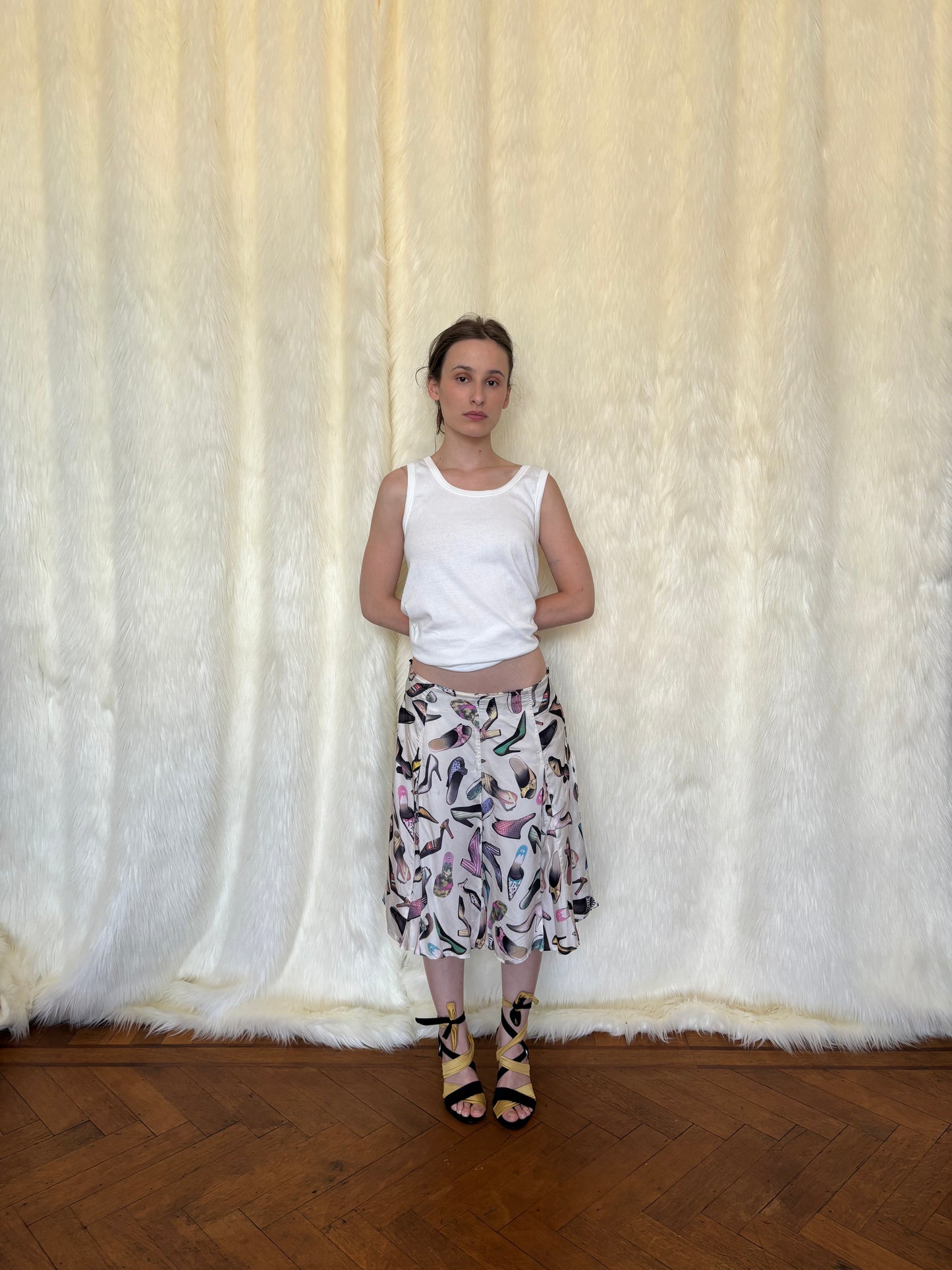 PAUL SMITH SILK SKIRT