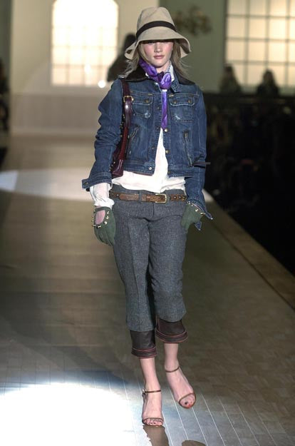 DSQUARED2 F/W2005 CAPRI PANTS