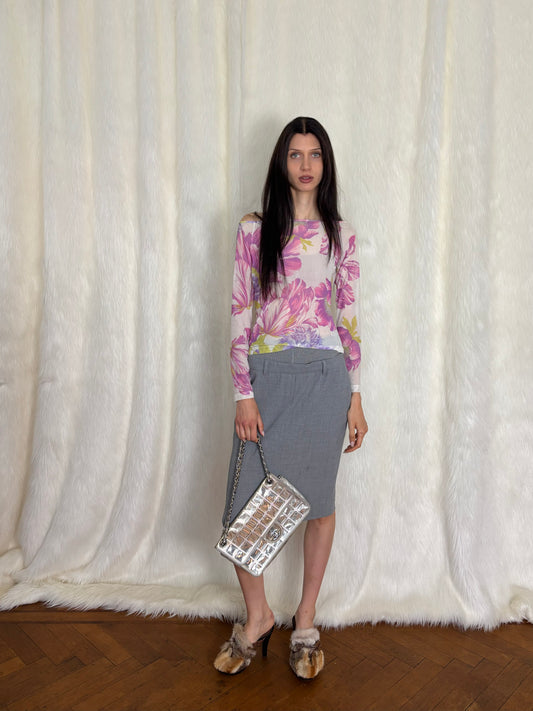 GIANFRANCO FERRE S/S2000 MESH TOP