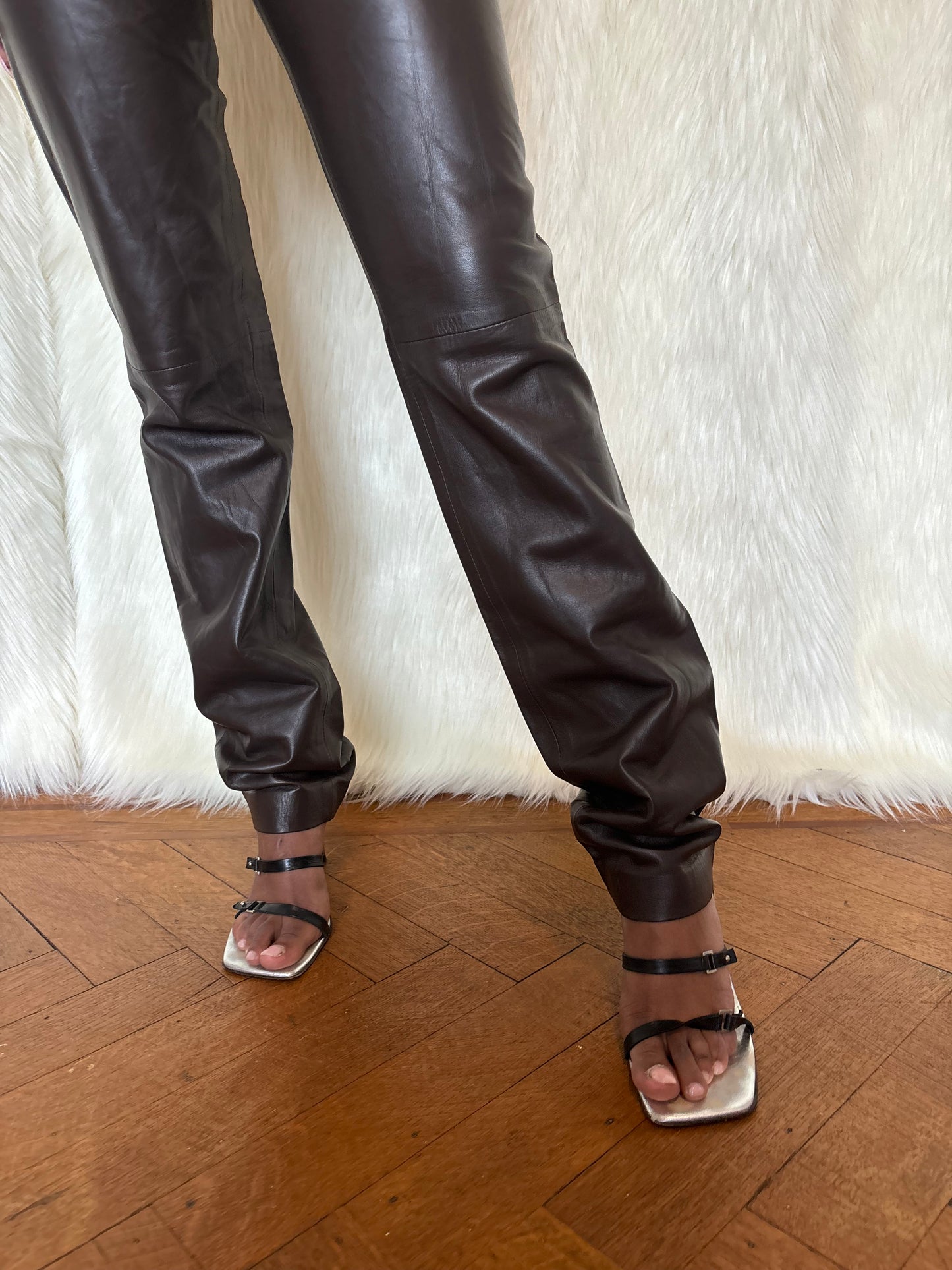 MARGIELA FW1995 LEATHER LEGGINGS