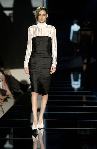 GUCCI S/S2001 RUFFLE DRESS