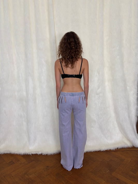 CHLOÉ S/S2002 CUT OUT TROUSERS