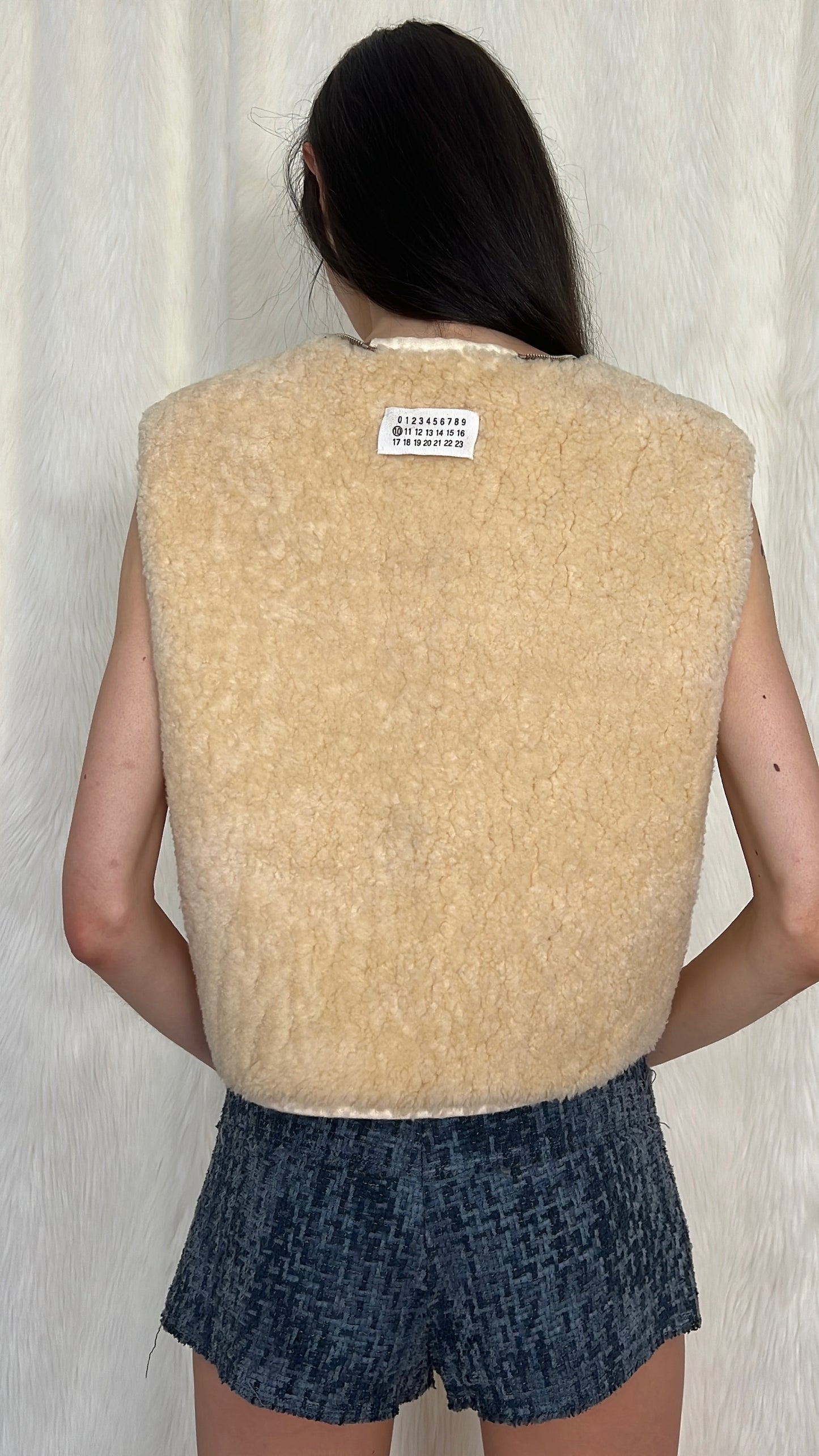 MAISON MARTIN MARGIELA F/W1999 SHEARLING VEST