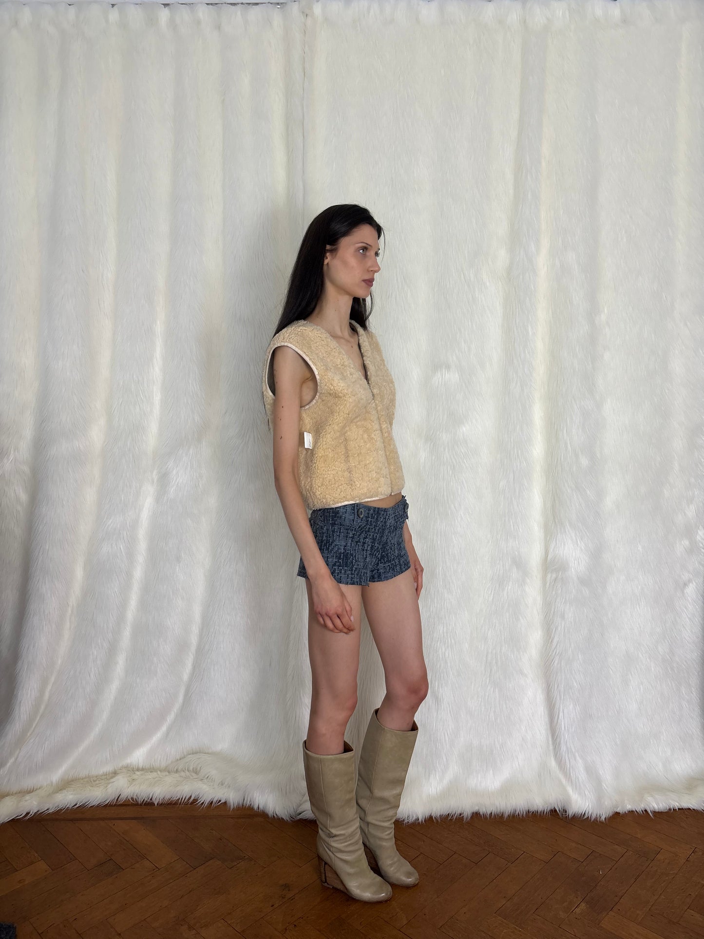 MAISON MARTIN MARGIELA F/W1999 SHEARLING VEST