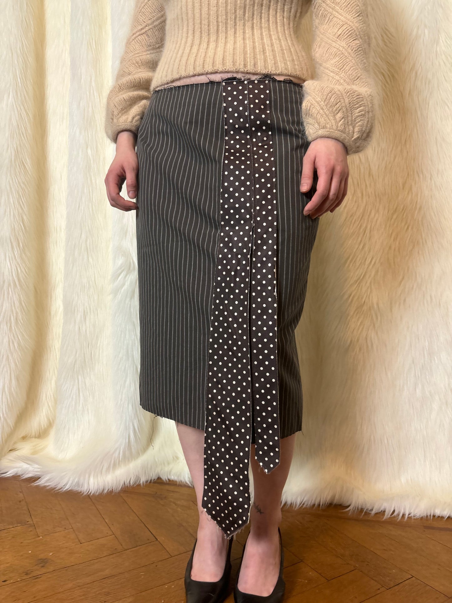 Paul Smith ss2003 tie skirt