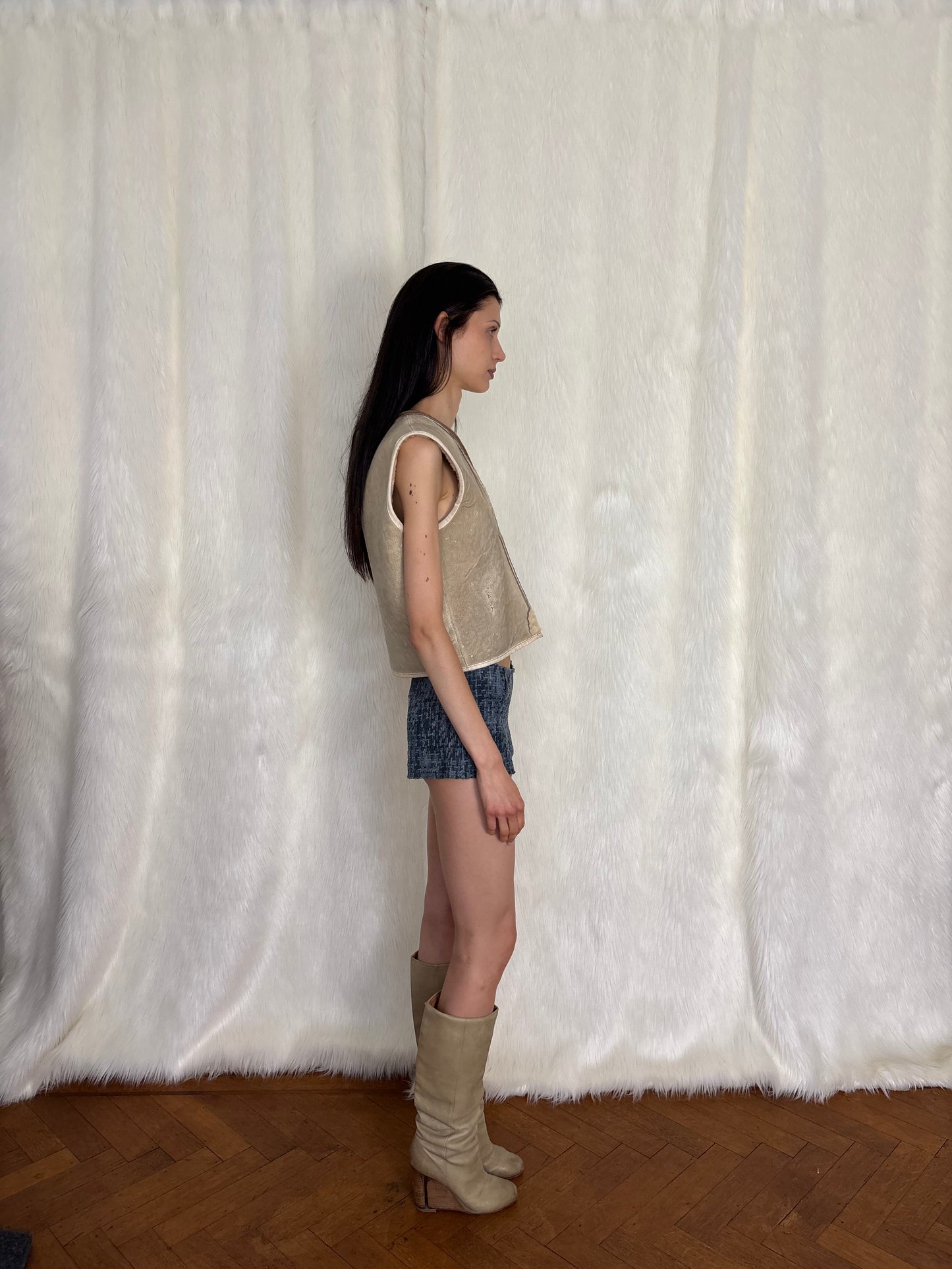 MAISON MARTIN MARGIELA F/W1999 SHEARLING VEST
