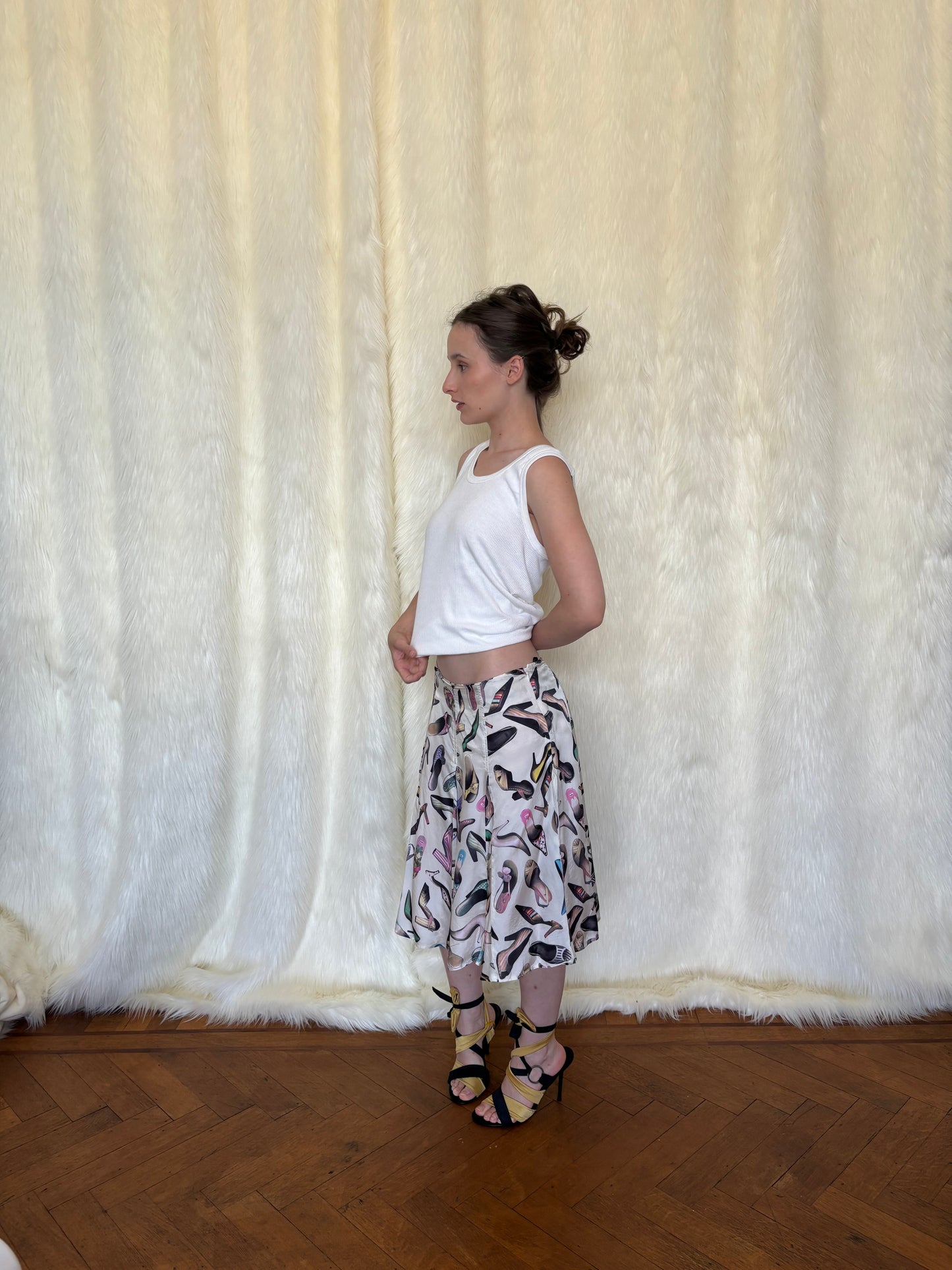 PAUL SMITH SILK SKIRT