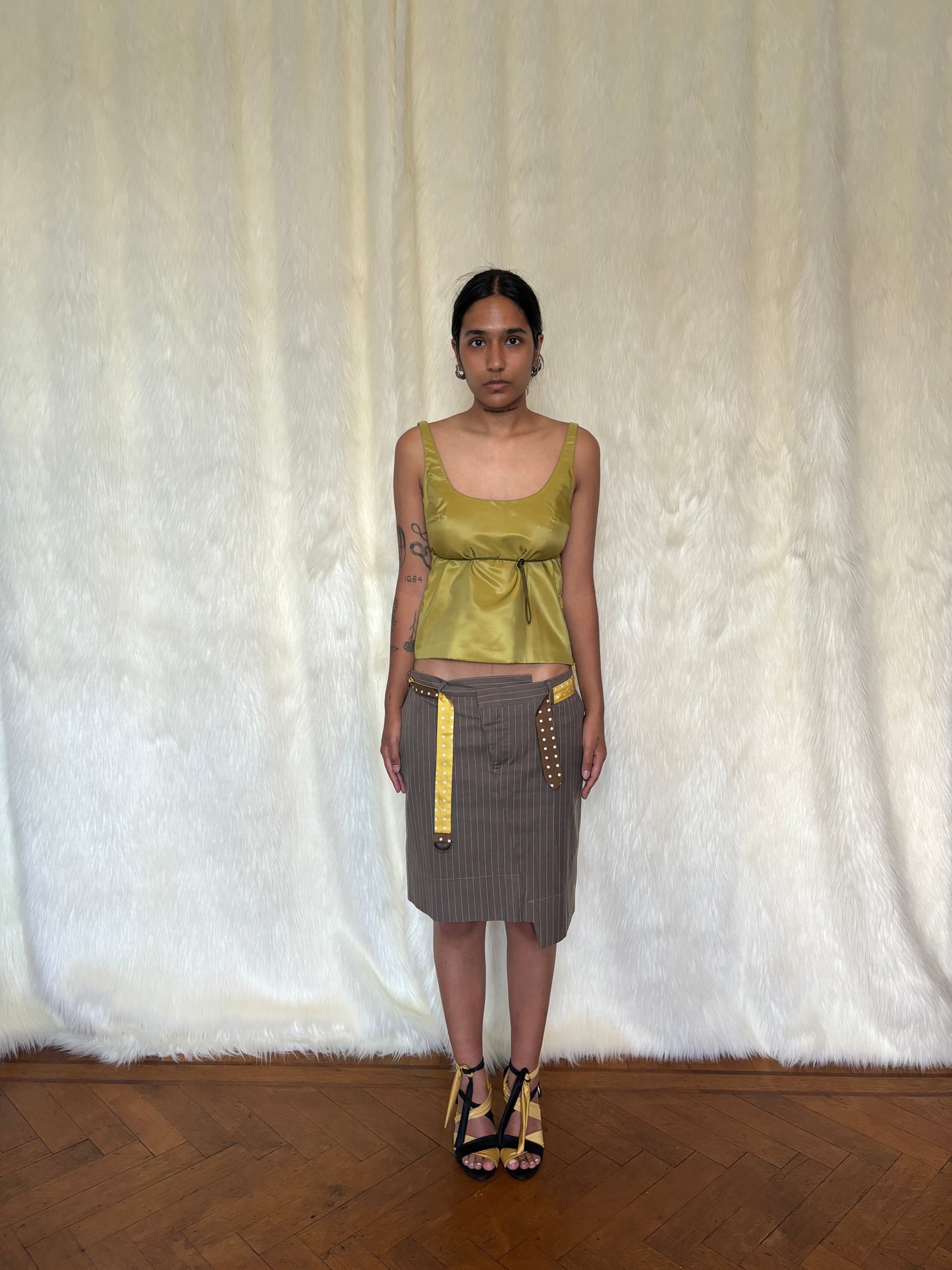 PAUL SMITH SS2003 ASYMMETRIC SKIRT