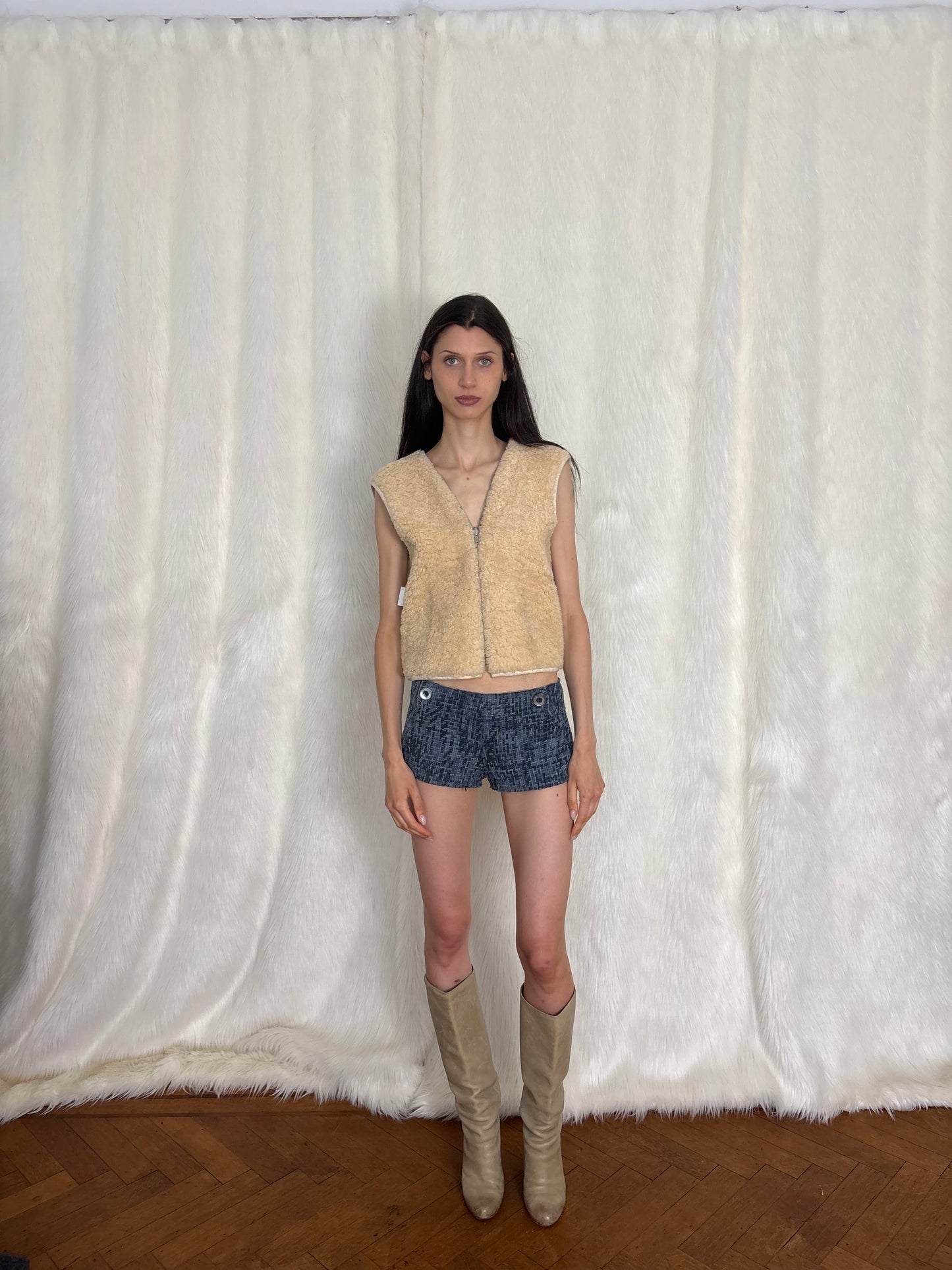 MAISON MARTIN MARGIELA F/W1999 SHEARLING VEST