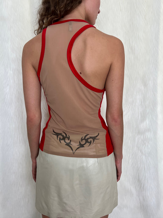 DIRK BIKKEMBERGS S/S1999 TRIBAL TOP