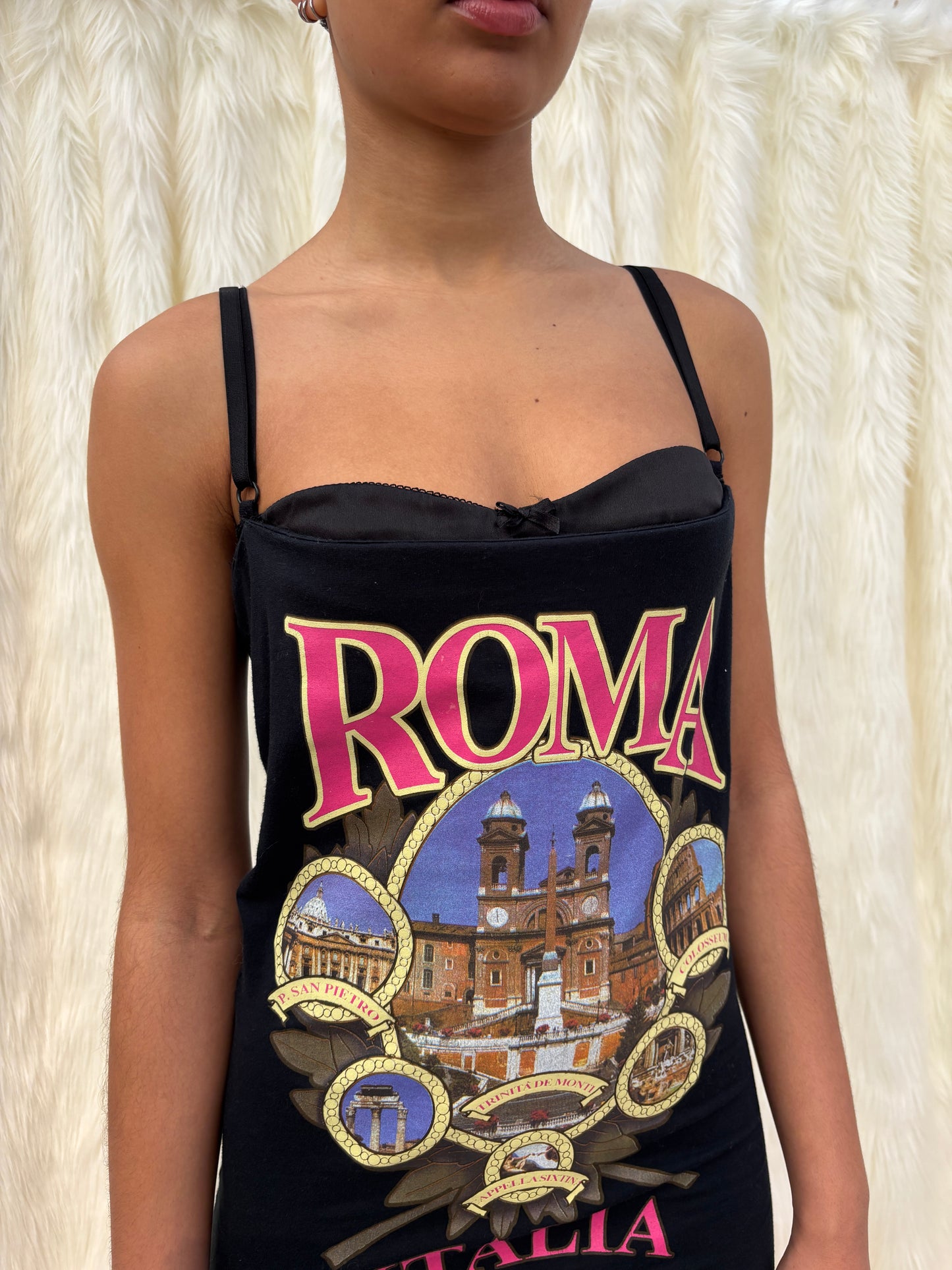 D&G S/S2003 BUILT IN BRA DRESS