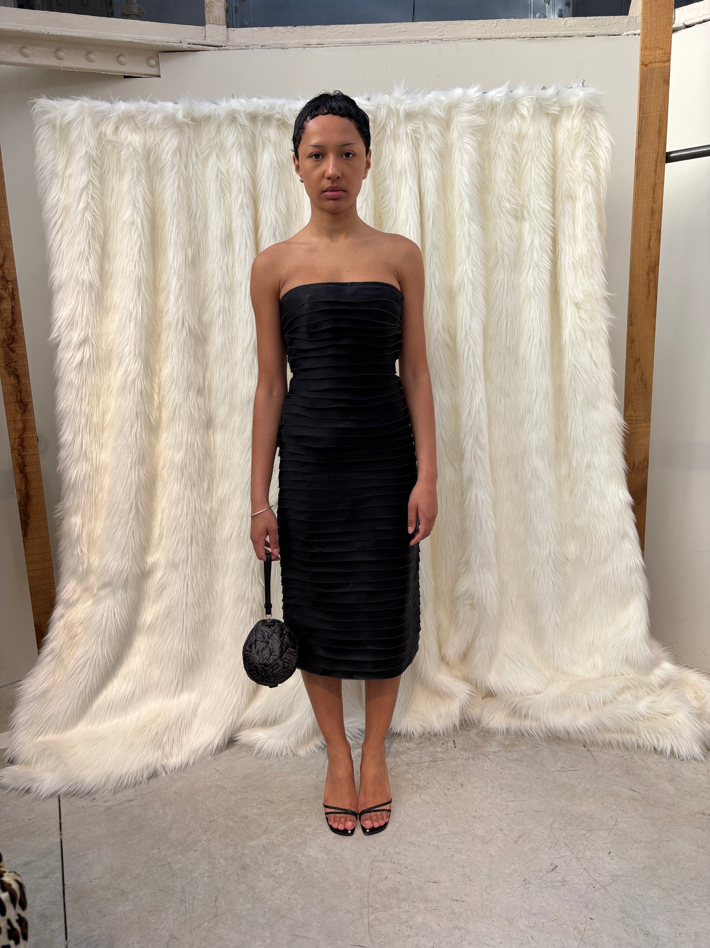GUCCI S/S2001 RUFFLE DRESS