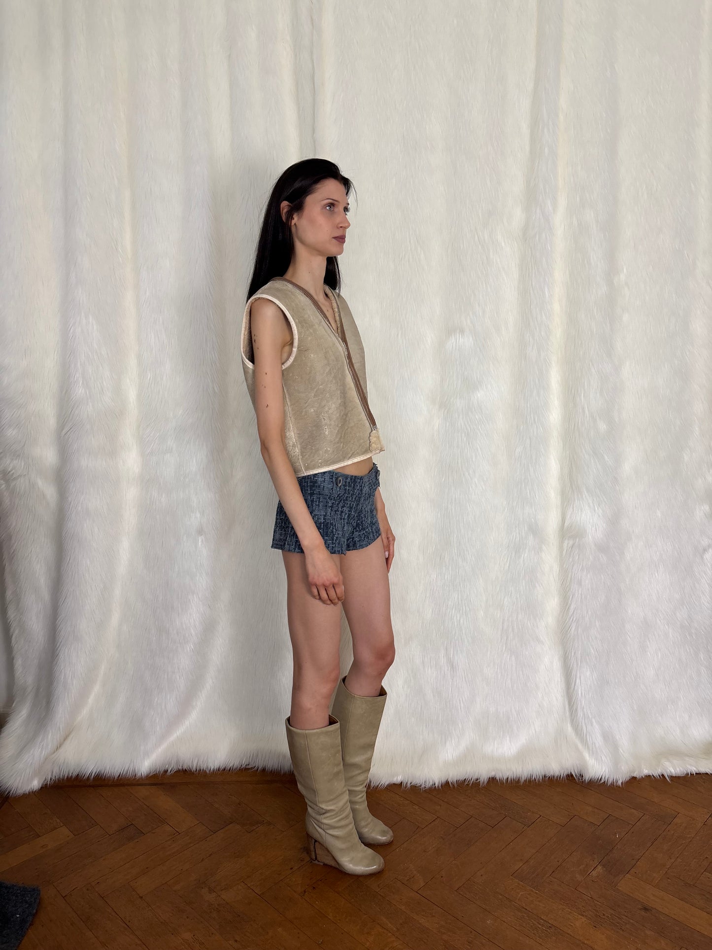 MAISON MARTIN MARGIELA F/W1999 SHEARLING VEST