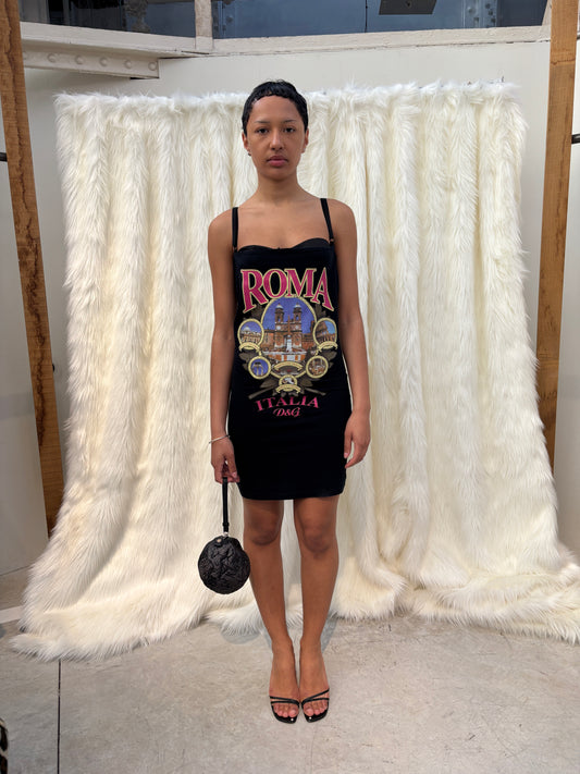 D&G S/S2003 BUILT IN BRA DRESS