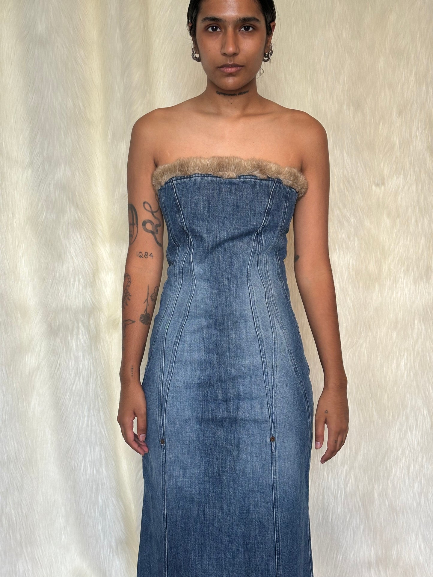 PAUL SMITH FW2001 DENIM DRESS