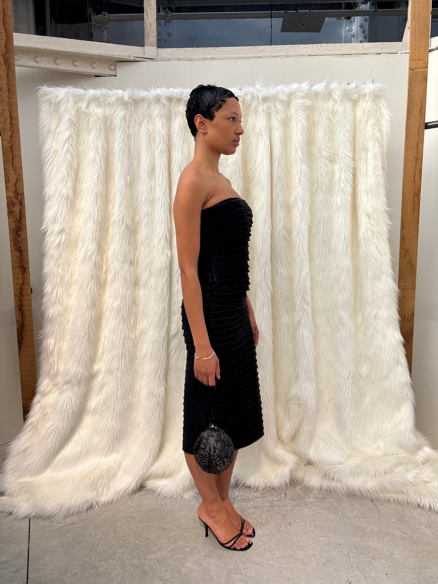 GUCCI S/S2001 RUFFLE DRESS