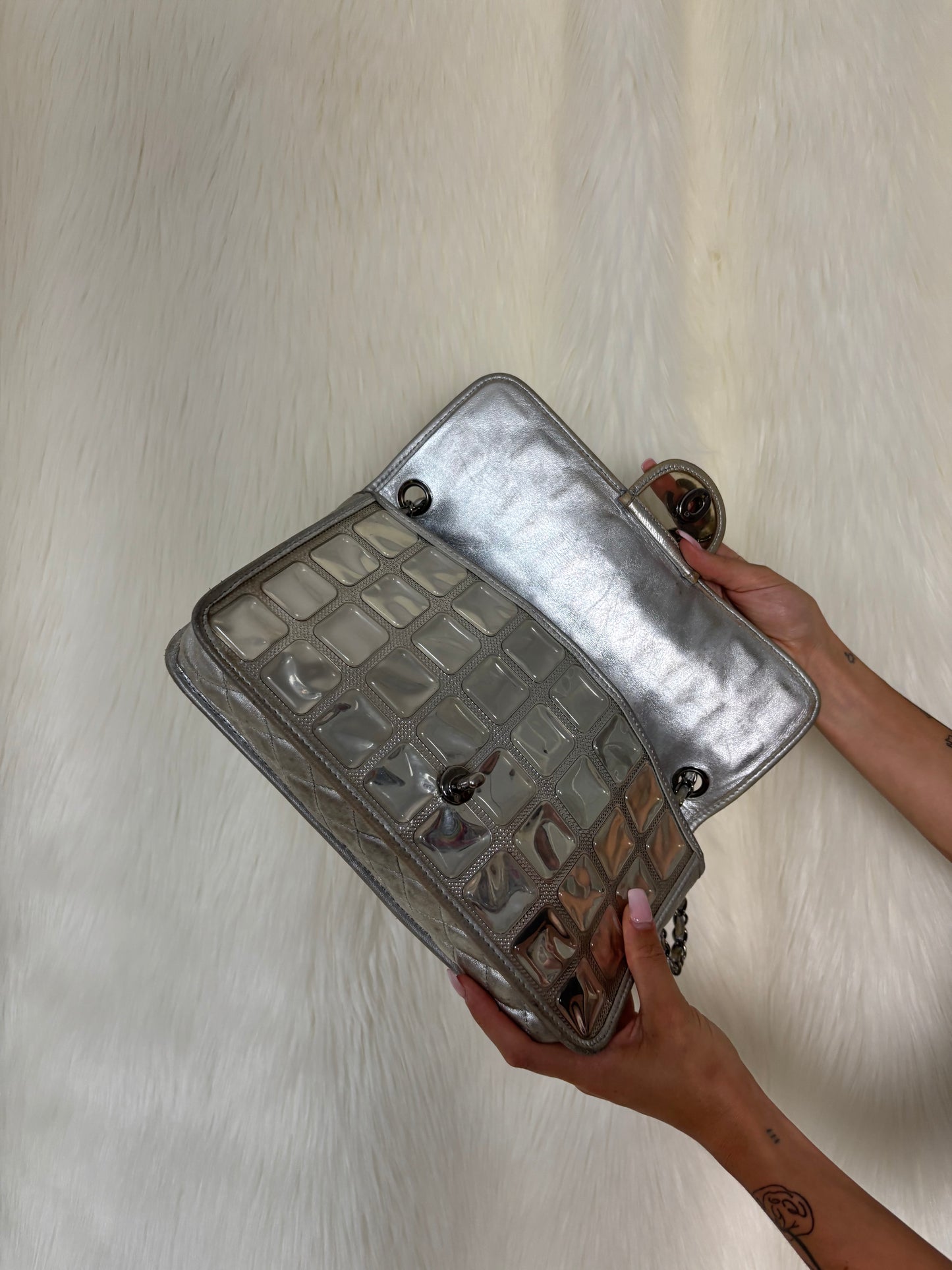 CHANEL ICE CUBE FLAP BAG