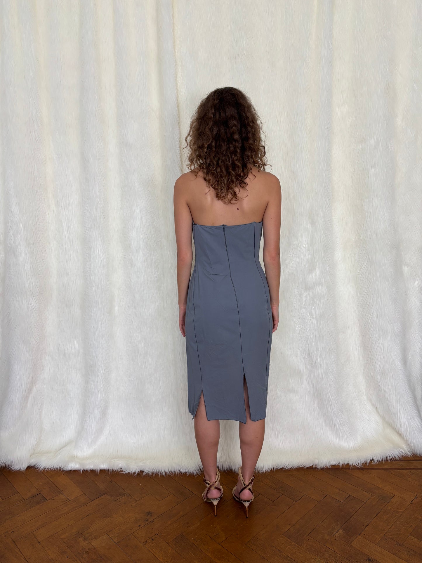 PRADA STRAPLESS DRESS