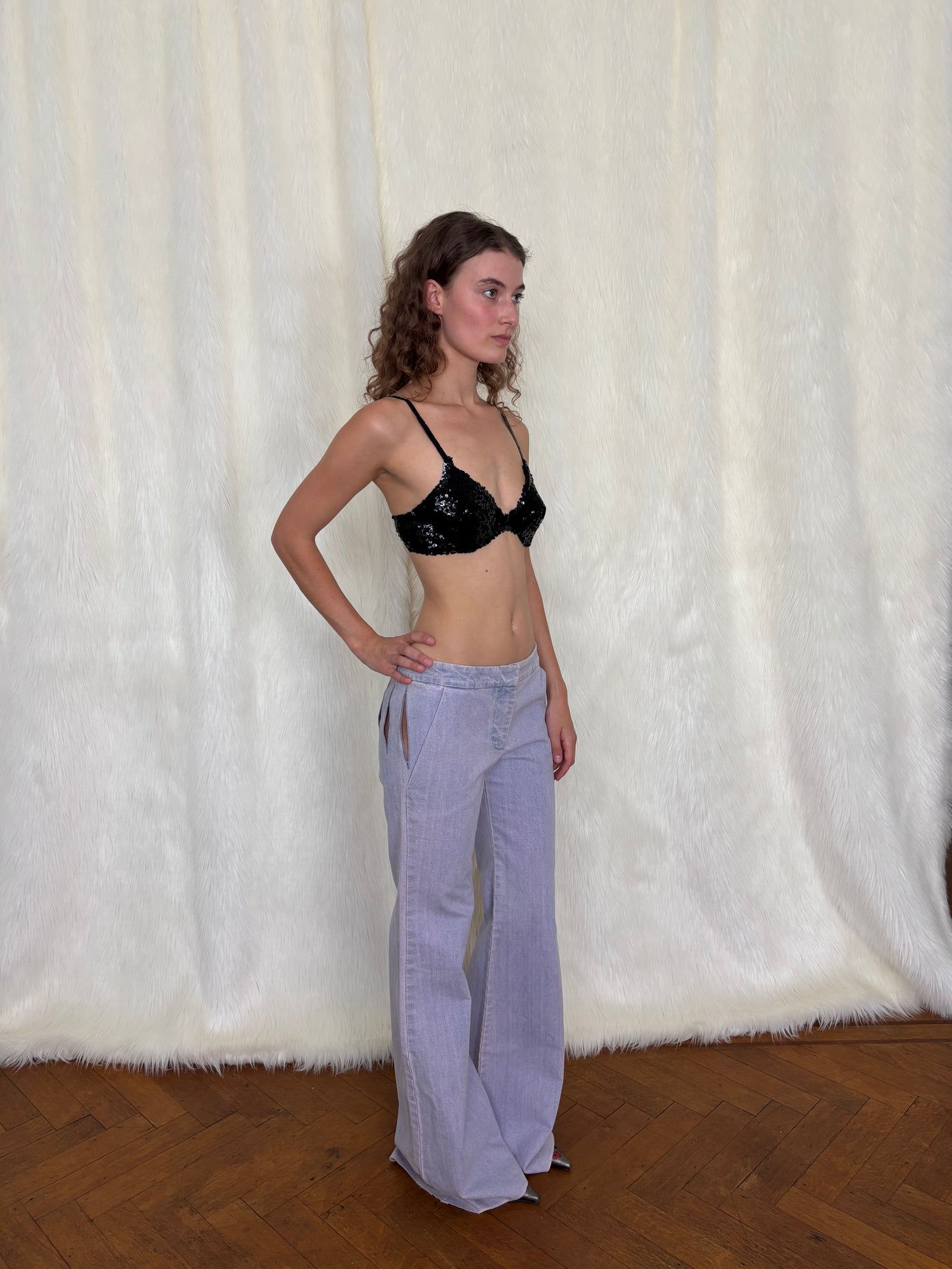 CHLOÉ S/S2002 CUT OUT TROUSERS