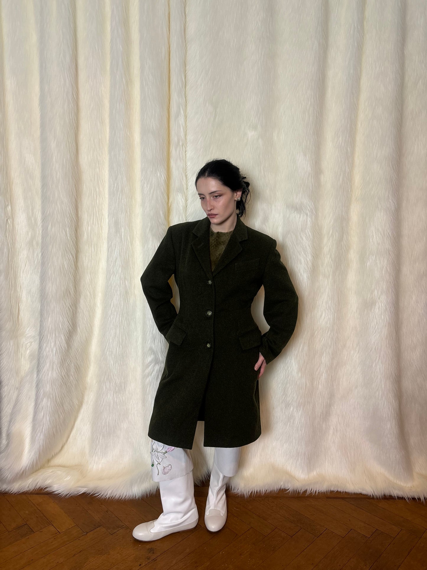 Jean Paul Gaultier wool coat